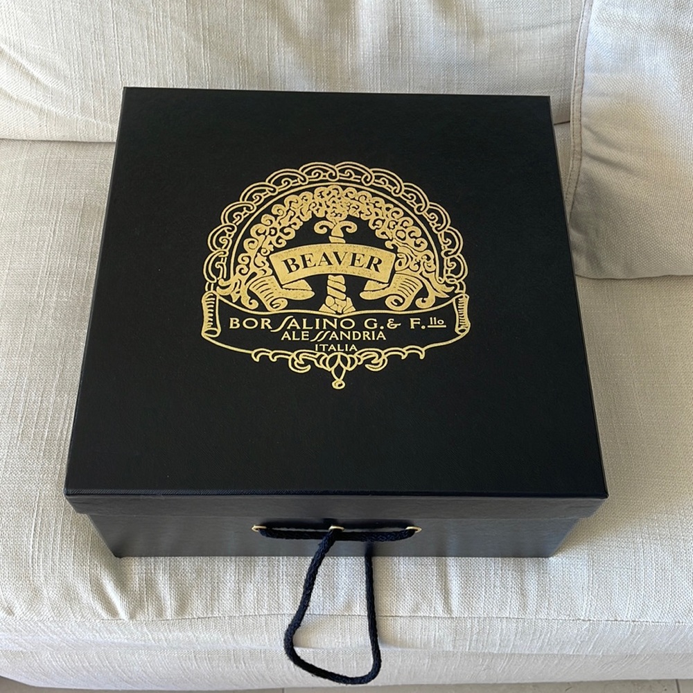 Borsalino 🎩 hat box